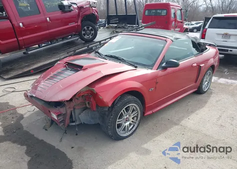 2001 Ford Mustang Gt z USA, uszkodzony, nr VIN 1FAFP45X91F136022